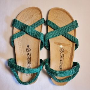 Arcopedico Santana Sandal Emerald Green 39 8 8.5